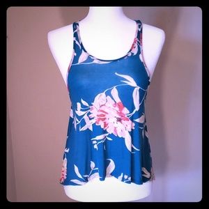 Billabong, Women's,  Floral Trank Top, Size Small